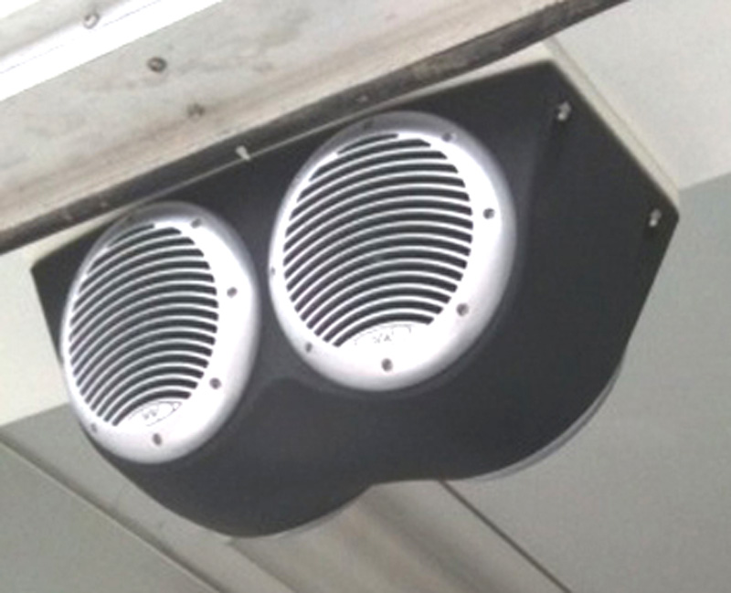 boat speakers kicker ks65 cruiser ski boat radar arch speaker pods boat speakers kicker ks65 cruiser ski boat radar arch speaker pods