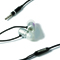 Kicker EB101-SILVER Premium Noise Isolation Earbuds (Silver) [09EB101-SILVER]