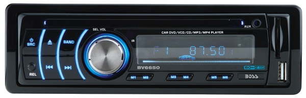 tornado overse låne Boss BV6650 In-Dash DVD/MP3/CD/AM/FM/ Receiver ETR USB/SD Card Slot Front  Aux-In Full Detachable Front Panel Wireless...