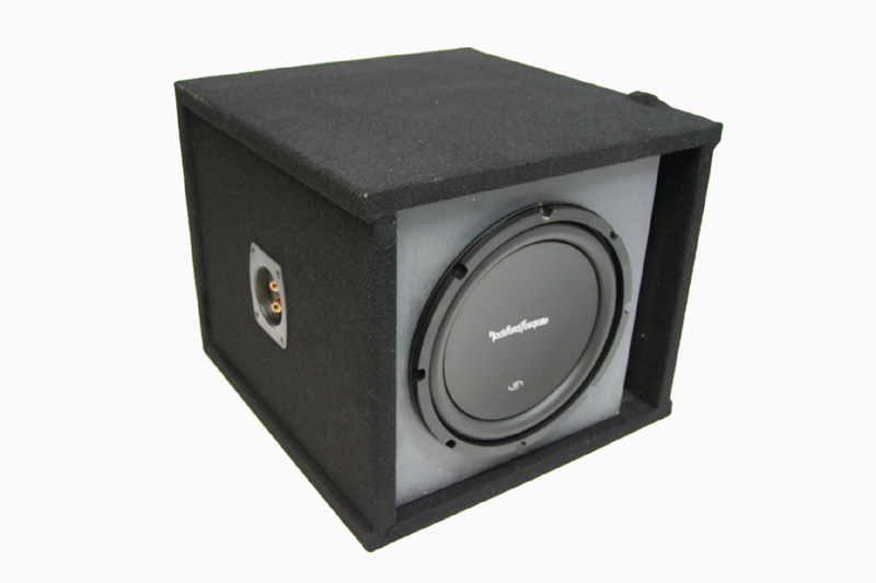 Rockford Fosgate 12" Custom Vented Subwoofer Box R1S412 R150 2 Amplifier New