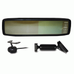Install Bay Safety TE-RVMC Replacement Rearview Mirror 4.3" Color LCD Screen