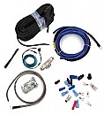 RE Audio WK-0A Premium 2-Channel 0-Gauge Amp Amplifier Wiring Install Kit (WK0A)