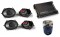Kicker Car Audio KS68 Two Way 5x7" 6x8" Four Speakers, ZX350.4 Amplifier & Amp Wire Kit