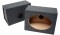 Pair 6" x 9" Speaker Enclosures Sealed Box (Gray)
