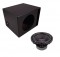 Power Acoustik CW2-104 Sub Car Stereo Single 10" Crypt Armor Coated Ported Subwoofer Box Loaded Enclosure Package