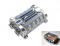 Power Acoustik PCX-30F Car Audio 30 Farad Hybrid Power Capacitor w/ Blue Display