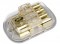 Stinger SPD8625 MAXI Fused Distribution Block (2) 4 Gauge Input (4) 8 Gauge Outputs (Gold)