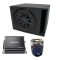 Car Stereo Vented Port Single 15" Kicker CompVR CVR15 Sub Box CXA600.1 Amp Bundle