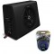 Kicker PES10C 10" SubStation Powered Subwoofer Enclosure Package with 600-Watt Amplifier Kit