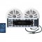 Boss Audio MCK1315W.60 AM/FM Marine Mechless Receiver w/  Two 6.5" Speakers & Ipod(R) Control