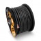 RAPTOR R34-100B Copper Clad Aluminum Black Power Cable with 4 Gauge 100 Feet