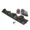 Precision Discovery Powered Kicker DS525 / Rockford Amp Quad (4) 5 1/4" Speaker UTV Pod Package