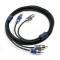 Kicker QI21 1 Meter 2 Channel Q-Series Interconnect Cable Accessory with Split Center Pins (QI21)