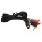 iSimple PX35RCA 3.5mm RCA to DIN Auxiliary Input Cable for PXAMG/PXAUX