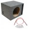 Car Audio Single 10" Ported Subwoofer Enclosure Stereo Bass Mdf Speaker Sub Box & Sub Wire Kit