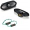 Kicker KS410 4"x10" KS-Series 2-Way Coaxial Speaker Package with Bass Blocker Pair