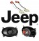 Kicker Stereo Upgrade Jeep Wrangler YJ 1987-1995 Kicker KS46 Factory 4x6" Front Coaxial Replacement Speaker Pair