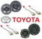 Kicker Package Toyota 4 Runner 1989-1995 Factory Coaxial Speaker Replacement DS400 & DS5250