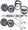 Kicker Package Scion xB 2004-2011 Factory 6 1/2" Coaxial Speaker Replacement (2) KS650 New