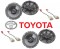 Kicker Package Toyota Sequoia 2003-2007 Factory 6 1/2" Coaxial Speaker Replacement (2) DS65 New