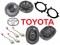 Kicker Package Toyota Camry 1997-2001 Factory Coaxial Speaker Replacement DS65 & DS693