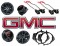 Kicker Package GMC Sierra 07-12 Ext Cab Truck Factory Speaker Replacement KS650 & KS5250