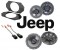 Kicker Package Jeep Wrangler 1997-2006 DS400 & DS65 Coaxial Factory Upgrade Replacement Speakers