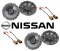 Kicker Package Nissan 350Z 03-08 Factory 6 1/2" Coaxial Speaker Replacement (2) DS65 New