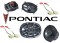 Kicker Package Pontiac Firebird 82-92 Factory Coaxial Speaker Replacement KS460 & KS6930