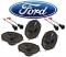 Kicker Package 2007-2012 Ford Edge Factory 5x7 6x8 Coaxial Speaker Replacement (2) DS680