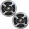 Crunch P1-653 6.5 Inch 3-Way Speakers with Moisture Resistant Rubber Surrounds