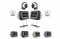 Power Acoustik HDVD-9BG Beige Headrest Set W/ DVD & Widescreen 8.8 Inch Monitor