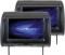 Power Acoustik HDVD-92CCP 1 Pair Universal Replacement Headrest Package with DVD Player & 9" LCD Screen