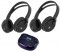 Sound Storm Lab SHP-IR Car Audio Wireless Headphones w/ IR Transmitter Two Pairs (SSL)
