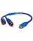 Sound Quest CRCB2M Competition Series Male Y Twisted RCA Interconnect Cable