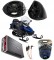 Yamaha Snowmobile Kicker KS525 & Rockford Amp Custom 5 1/4" Speaker Pod Package