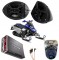 Yamaha Snowmobile Rockford R152 &  PBR300X4 Amp 5 1/4" Speaker Pod Package